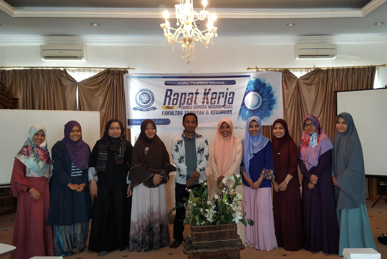 Rapat Kerja Program Studi Tadris Bahasa Inggris Periode 2018/2019