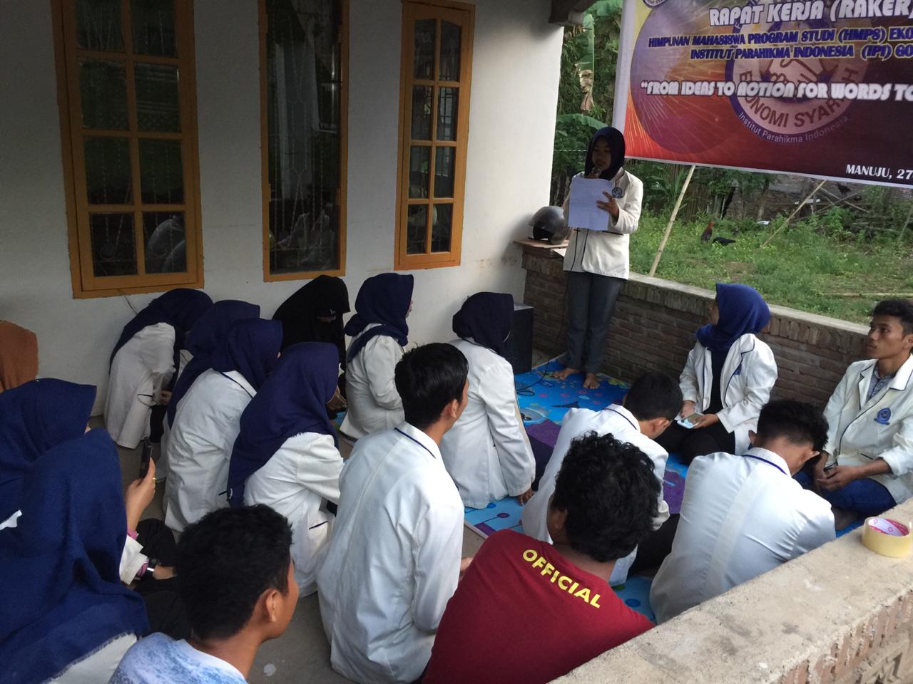 Rapat Kerja Himpunan Mahasiswa Program Studi Ekonomi Syariah