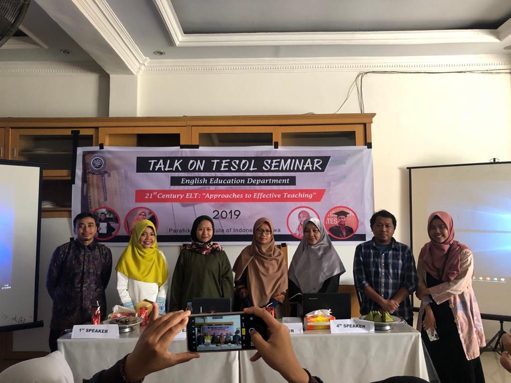 TBI: PROGRAM TALK ON TESOL & PENGEMBANGAN SDM MAHASISWA