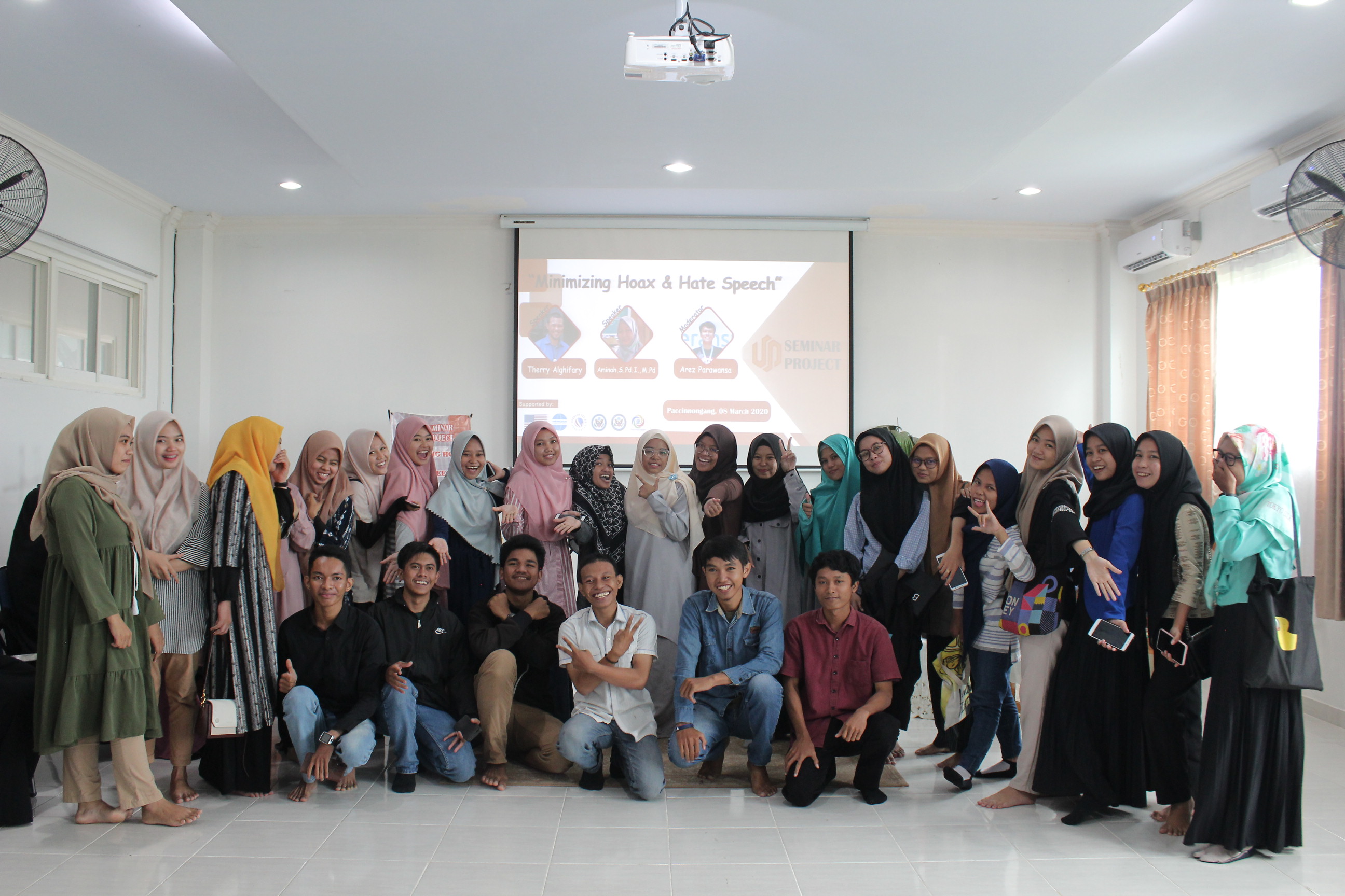 Guna Meminimalisir Hoax dan Hatespeech, UP Project Helat Seminar