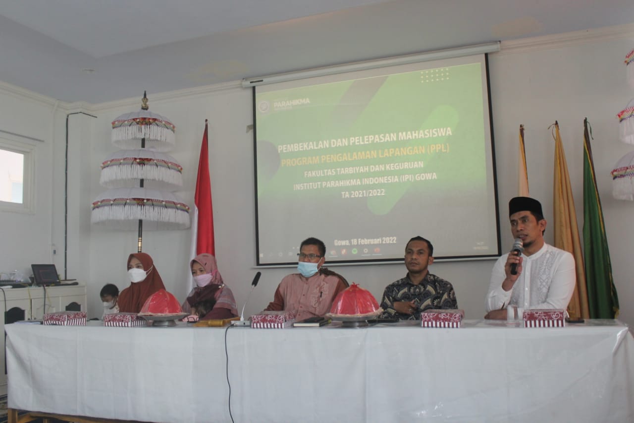 PEMBEKALAN DAN PELEPASAN MAHASISWA PPL FAKULTAS TARBIYAH DAN KEGURUAN IPI