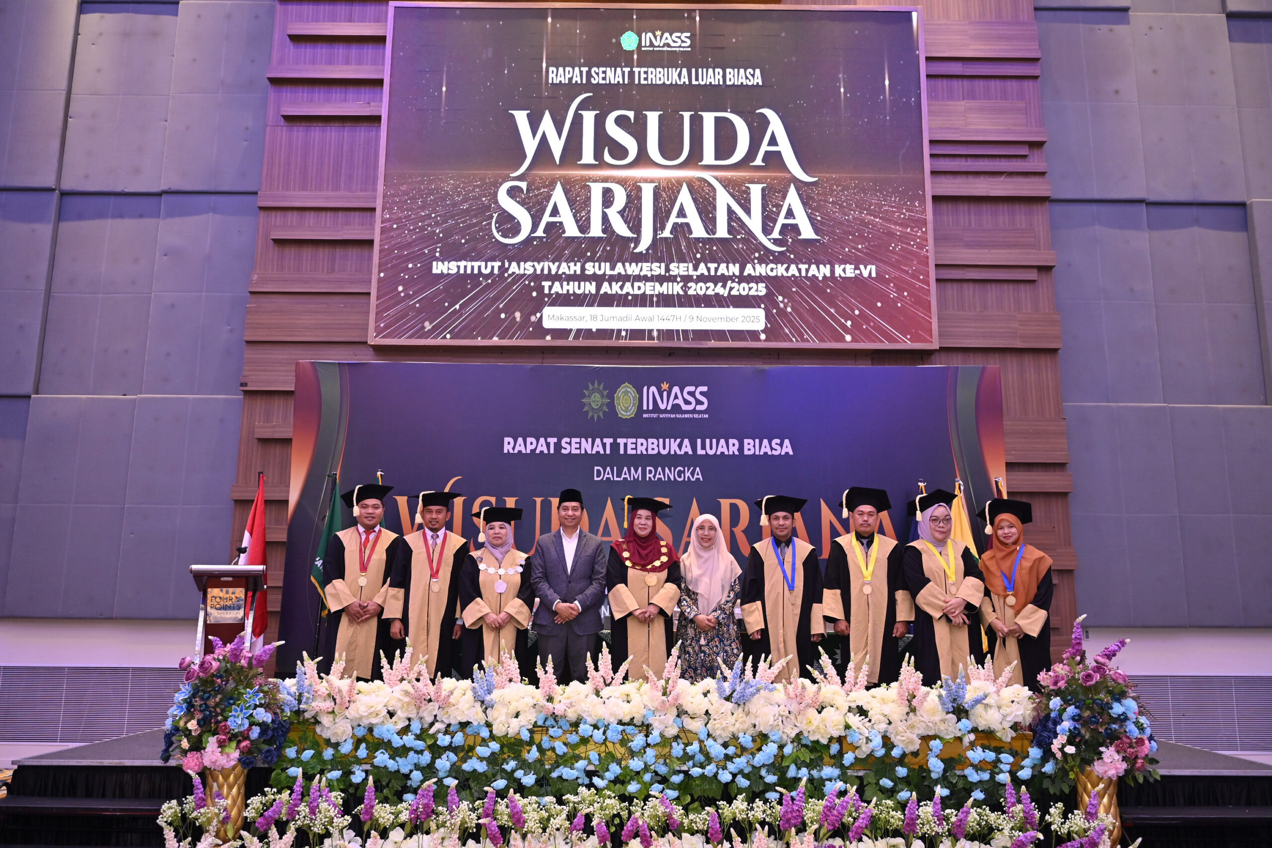 Ukir Momentum Bersejarah dan Penuh Simpati; Launching INASS dan Adanya Wisudawan Difabel