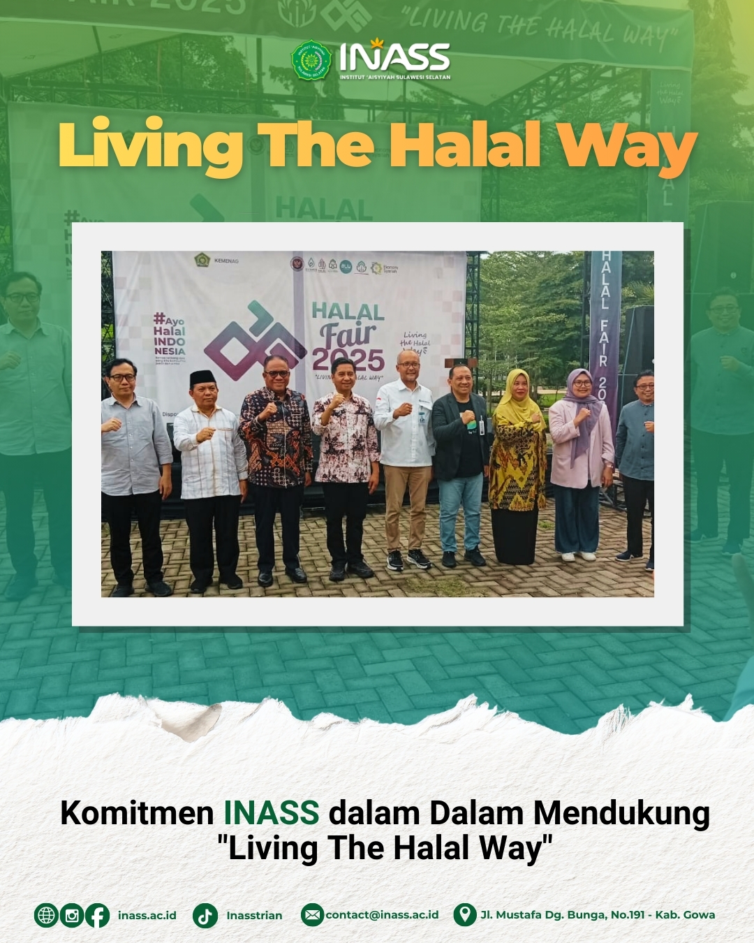 Komitmen INASS dalam Mendukung “Living The Halal Way”