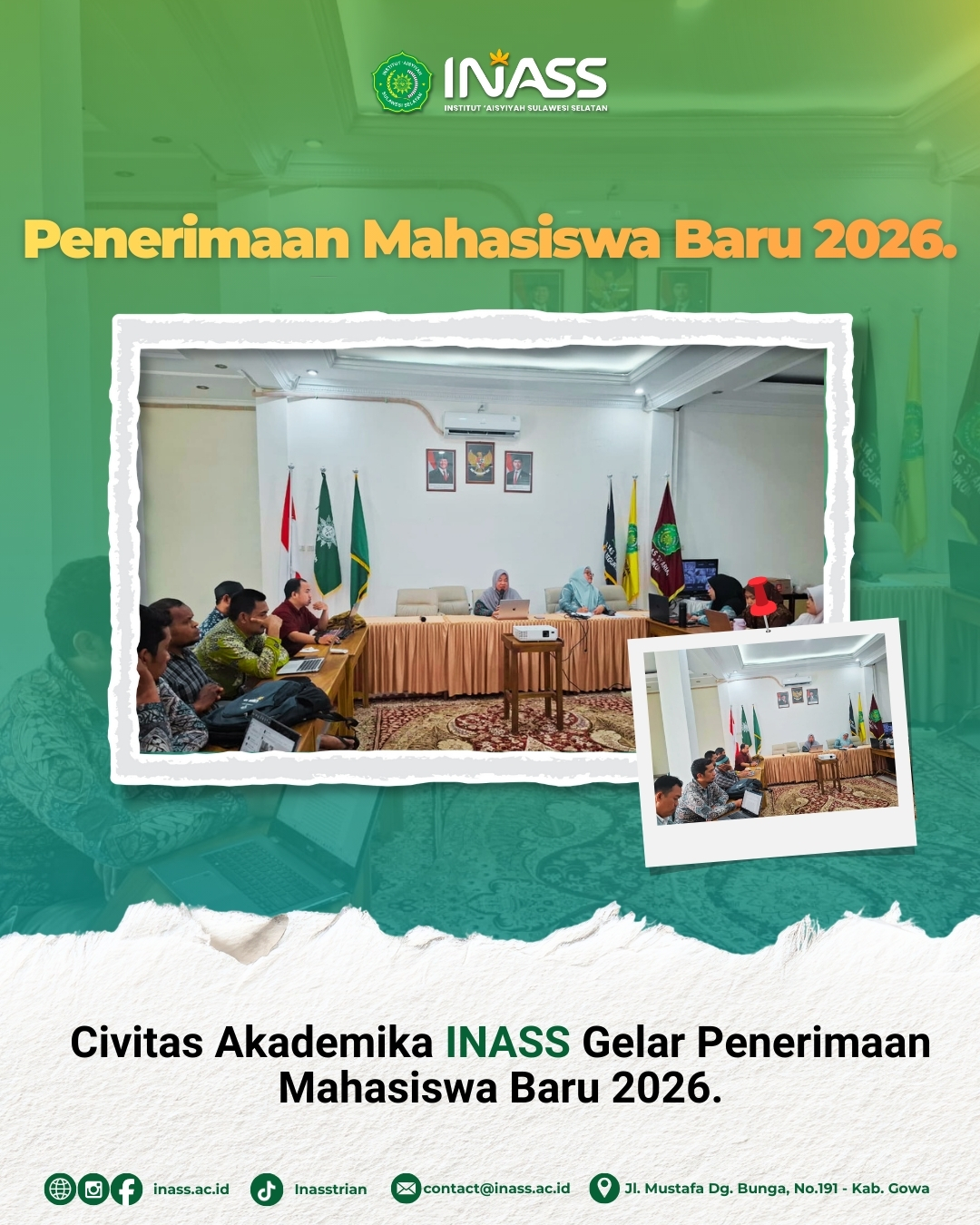 Civitas Akademika Institut ‘Aisyiyah Sulawesi Selatan Gelar Pertemuan Strategis Penerimaan Mahasiswa Baru 2026.