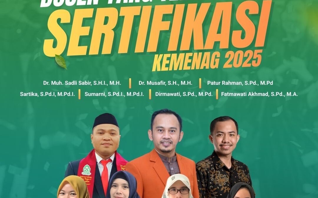 Delapan Dosen INASS Lulus Sertifikasi Kemenag 2025, Perkuat Mutu Akademik dan Daya Saing Institusi