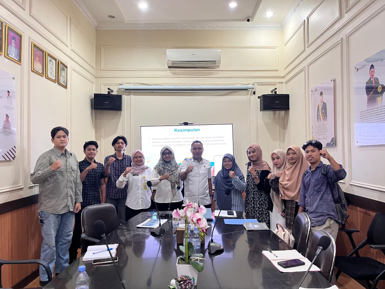 Mahasiswa Hukum Tatanegara INASS Lakukan Kunjungan Akademik ke Kantor BPN Gowa.