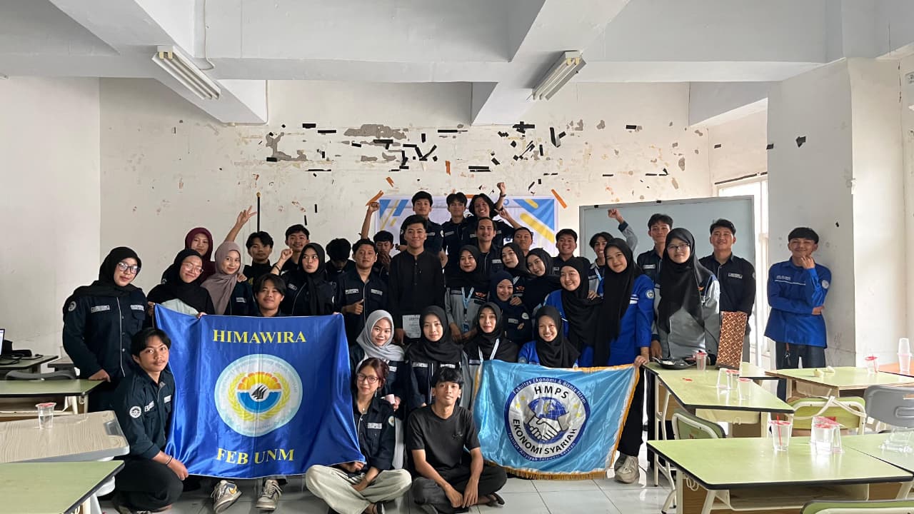 HMPS Ekonomi Syariah FEBI INASS Gelar Kajian Kontemporer Bersama HIMAWIRA FEB UNM.