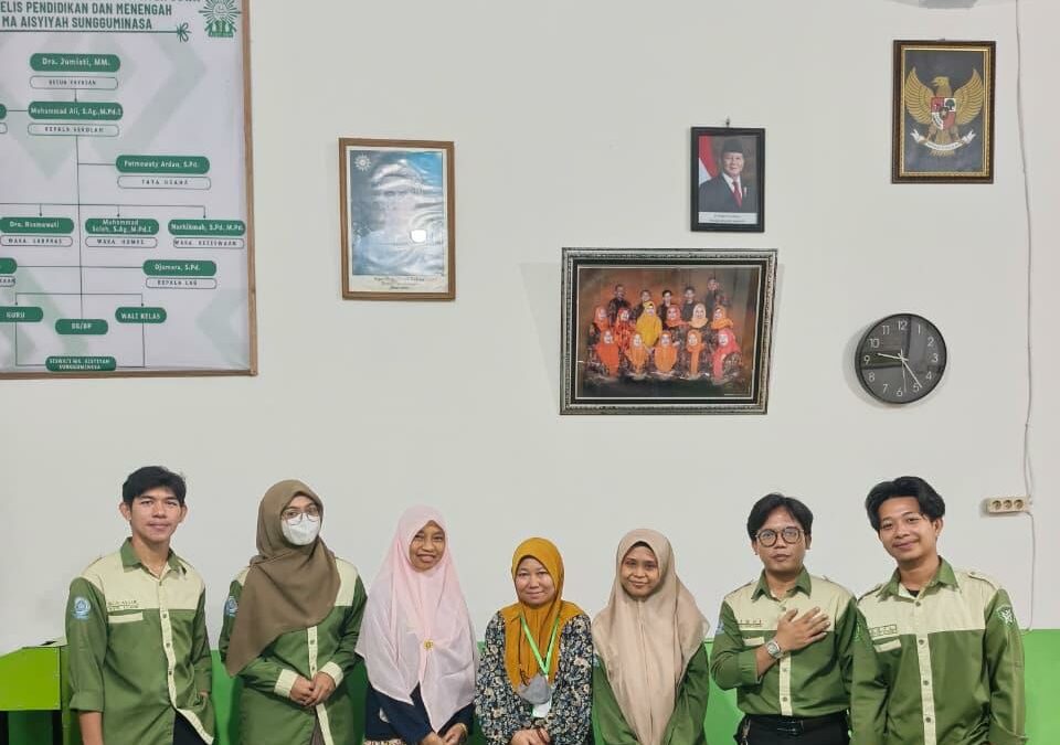 Mahasiswa MPI INASS Telusuri Inovasi Pengembangan Madrasah di MA Aisyiyah Sungguminasa.