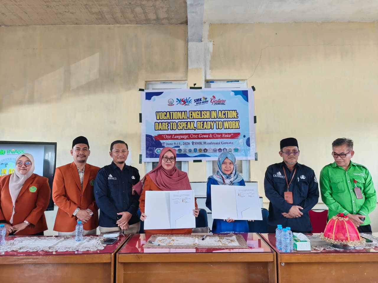 INASS Gandeng MGMP Bahasa Inggris SMK Gowa Siapkan SDM Kompetitif.