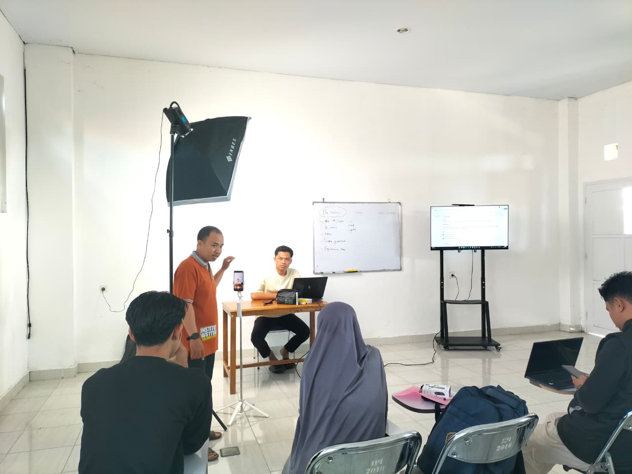 INASS Gelar SkillForge Intensive Program Basic Video Content Production.