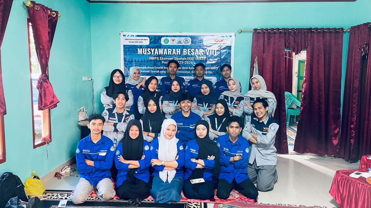 HMPS Ekonomi Syariah INASS Bahas Regenerasi Kepengurusan Lewat Mubes VIII.