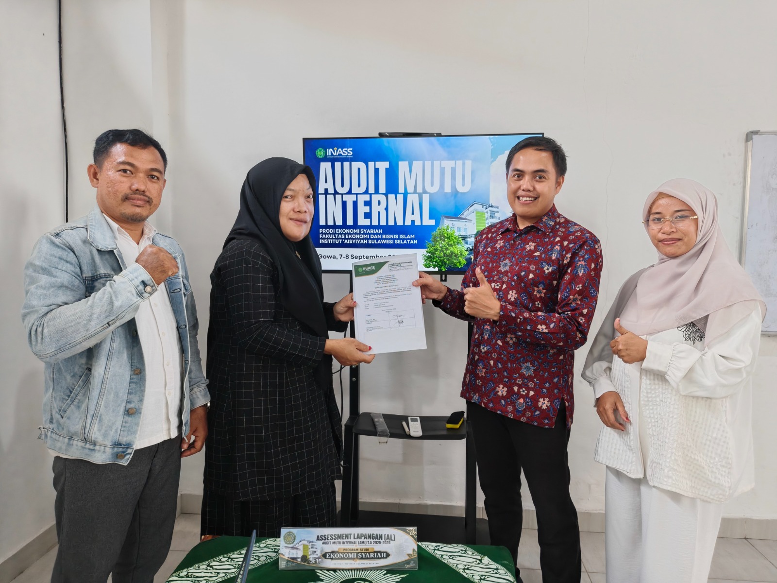 INASS Gelar Audit Mutu Internal untuk Lima Program Studi.