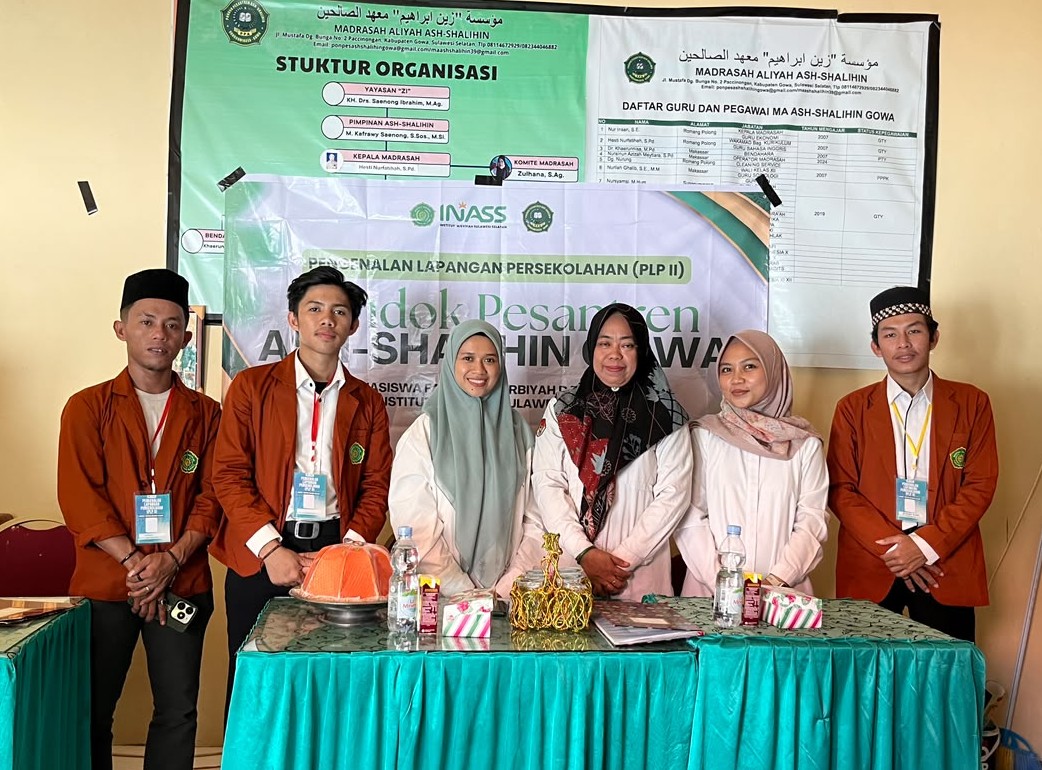 Mahasiswa INASS Jalani PLP II di MA Ash-Shalihin Gowa.