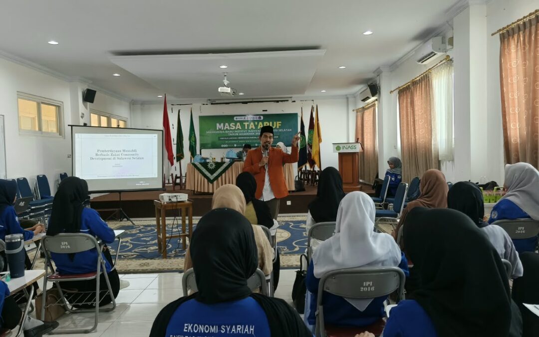 Menebar Manfaat, Menguatkan Umat: FEBI INASS Gelar Kuliah Umum Perdana tentang Zakat.